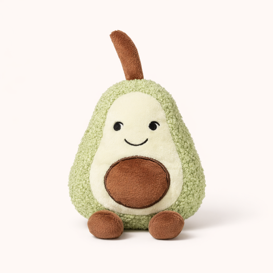 Avocado Plush Dog Toy