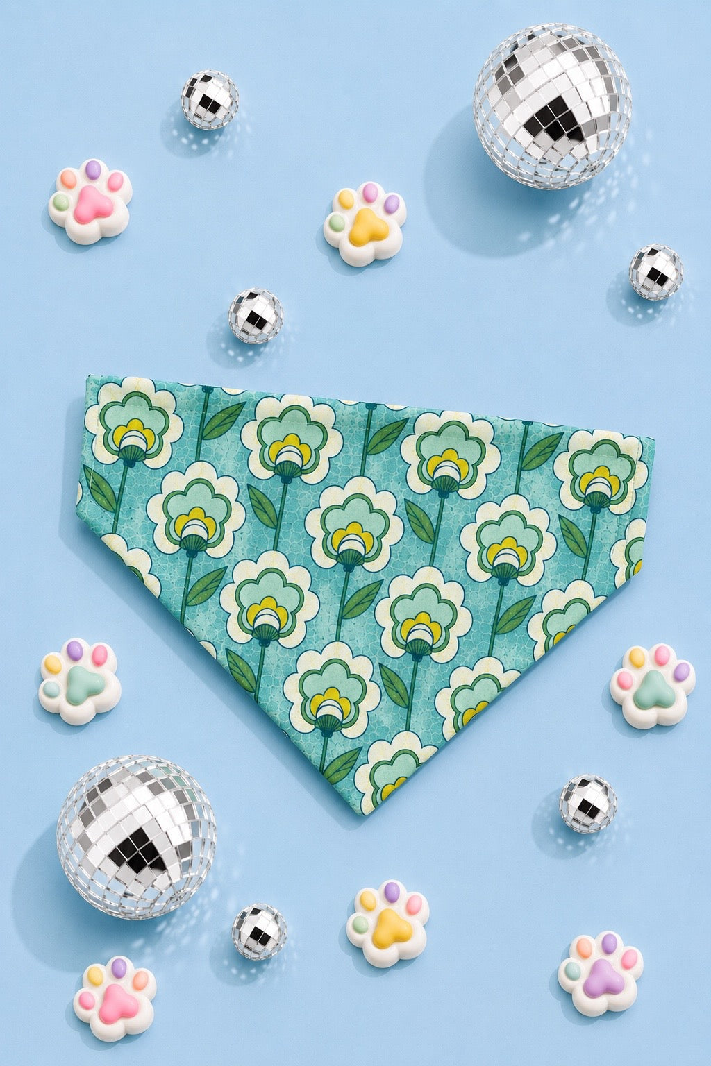 Sage Retro Bandana