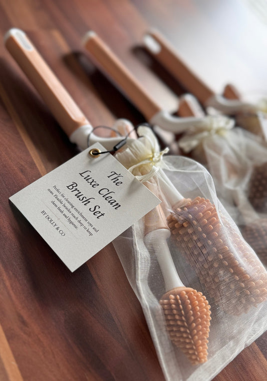 The Luxe Clean Dog Brush Set