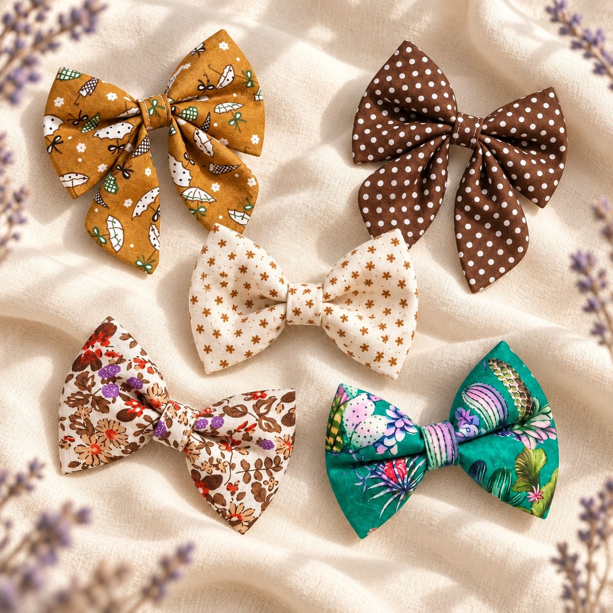 Dolly & Co Handmade Bows & Bandanas collection