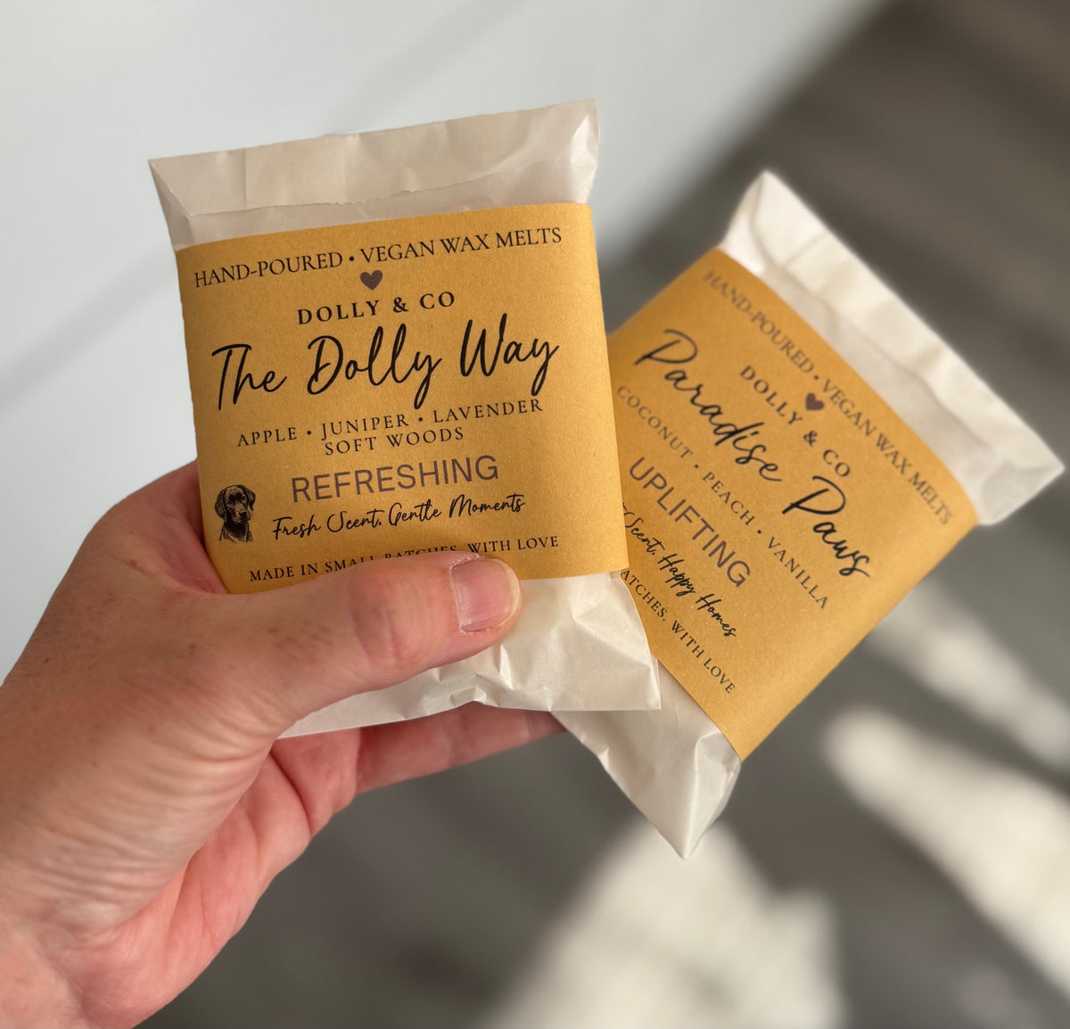 The Dolly Way Wax Melts – product photograph | Dolly & Co