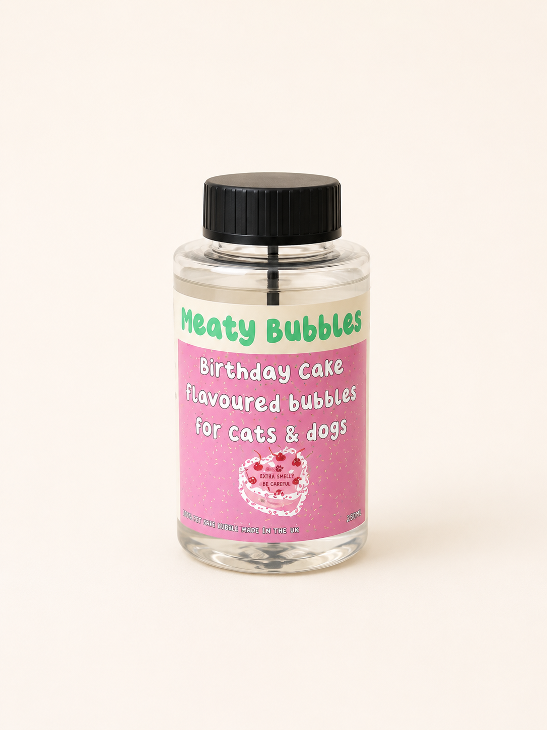 Meaty Bubbles Birthday Cake