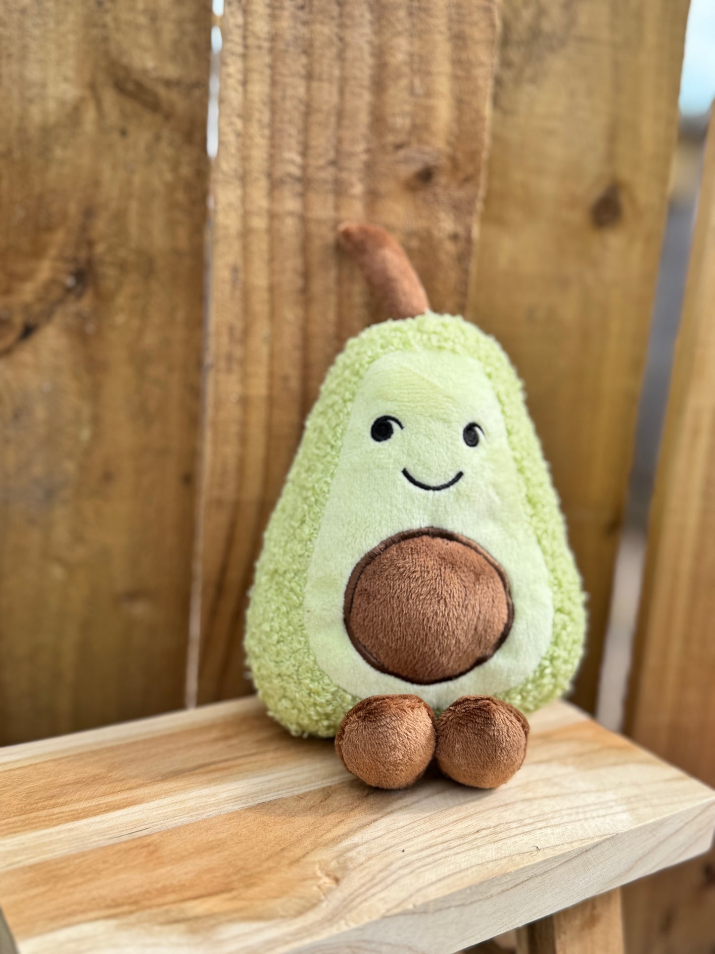 Avocado Plush Dog Toy