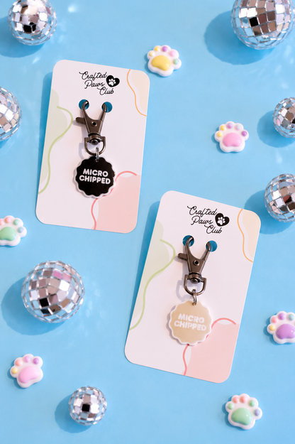 Microchipped Collar Charm