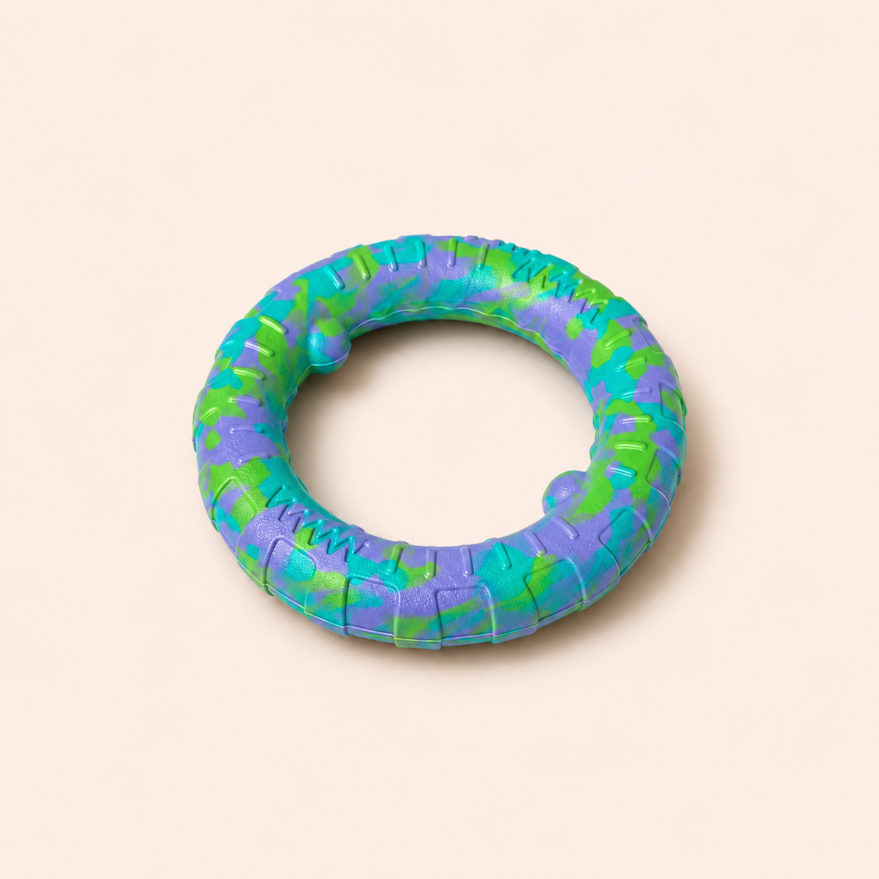 Waterproof Camo Dog Ring Toy