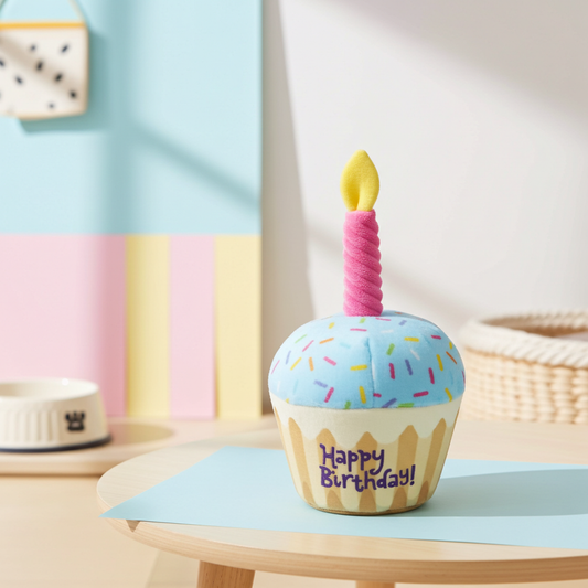 The Birthday Pupcake Dog Toy