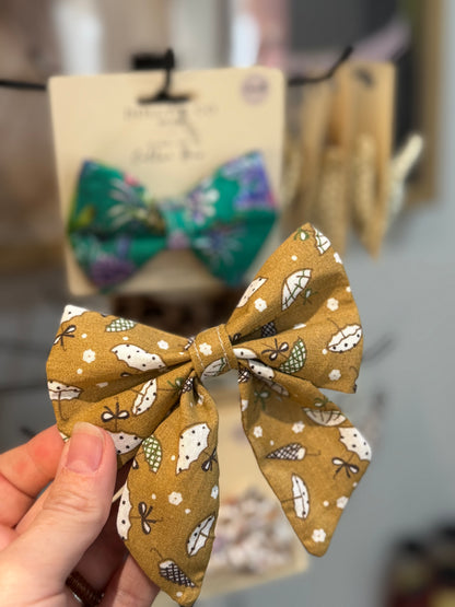Autumn Umbrella Sailor Bow