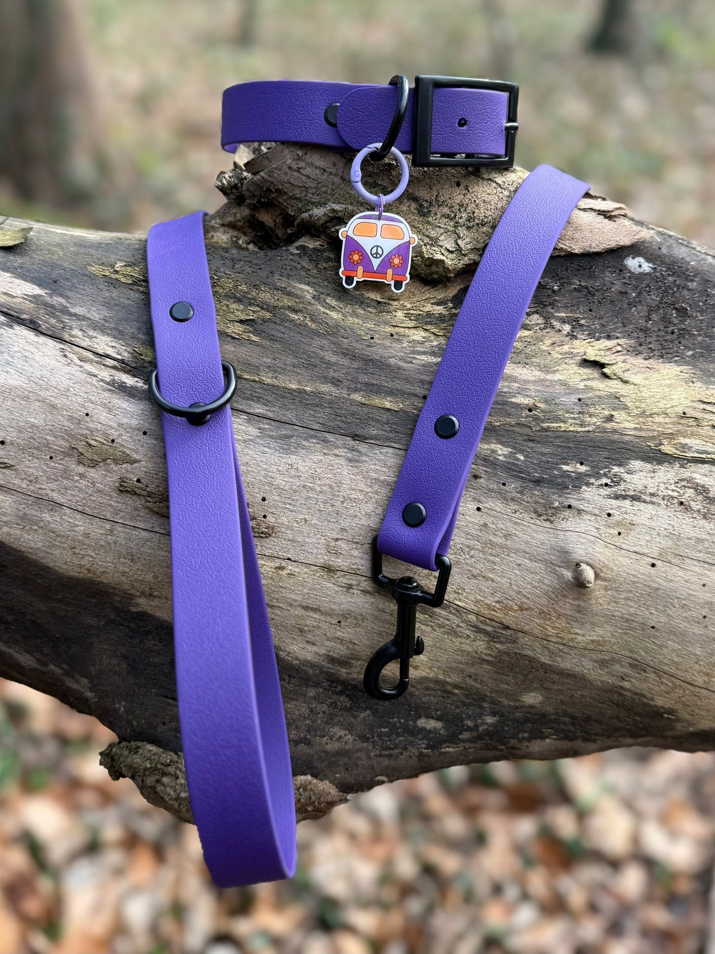 Violet Dog Collar