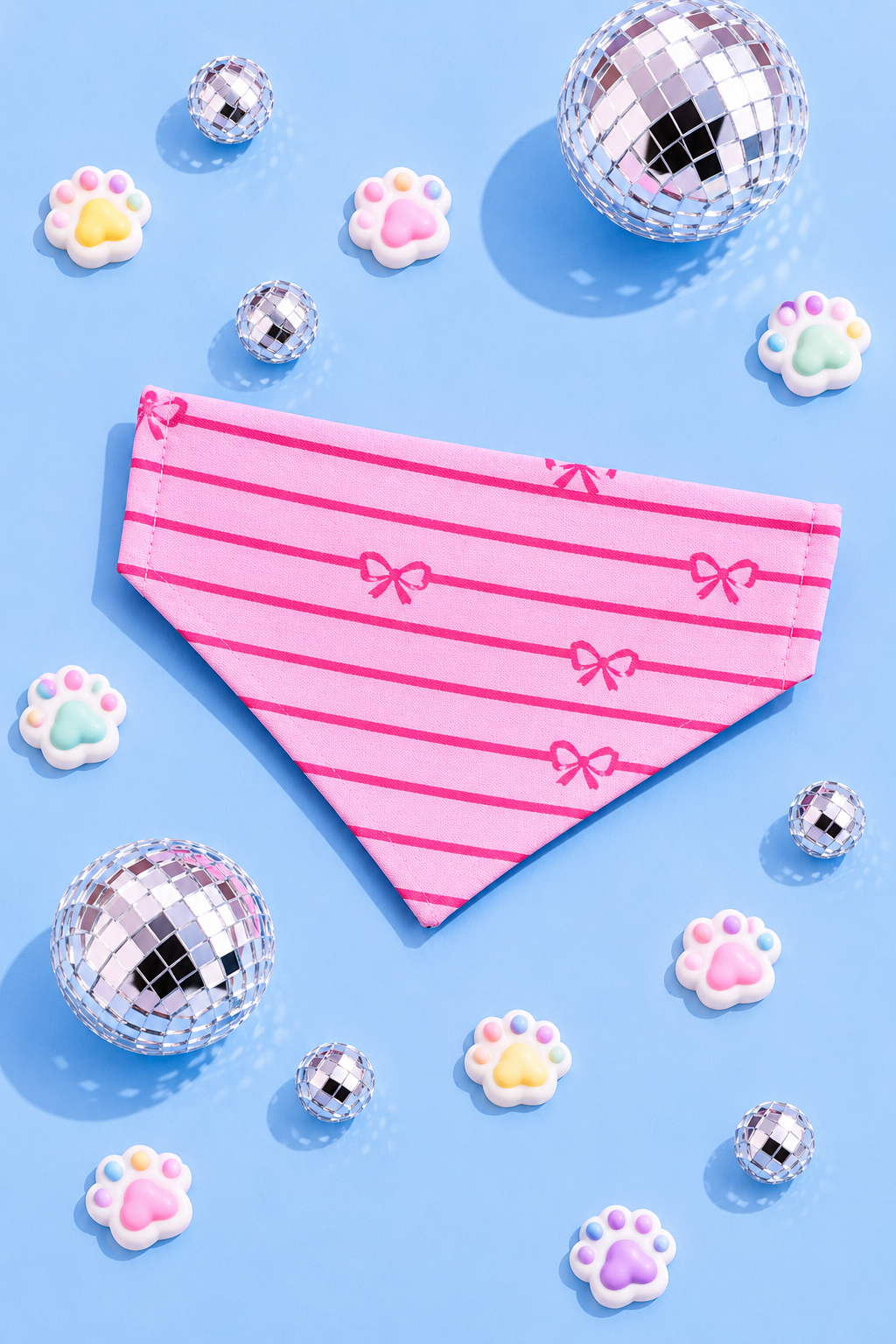 Stripe Bow Bandana
