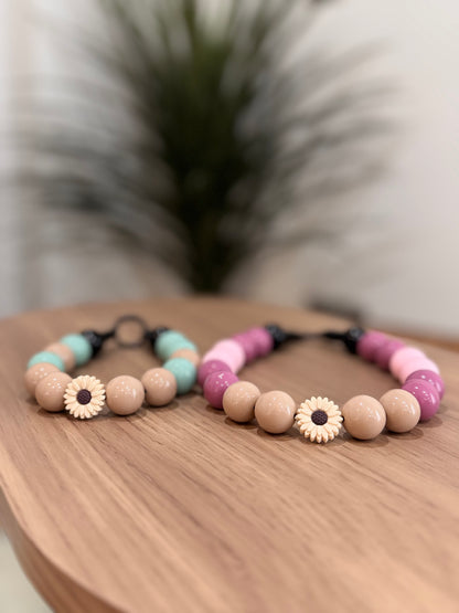 The Daisy Beaded Dog Collar