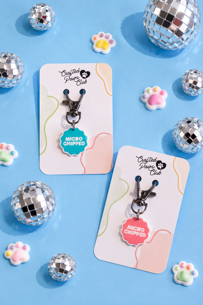 Microchipped Collar Charm
