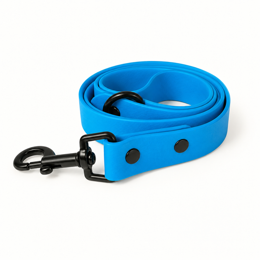 Sapphire Waterproof Biothane Dog Lead