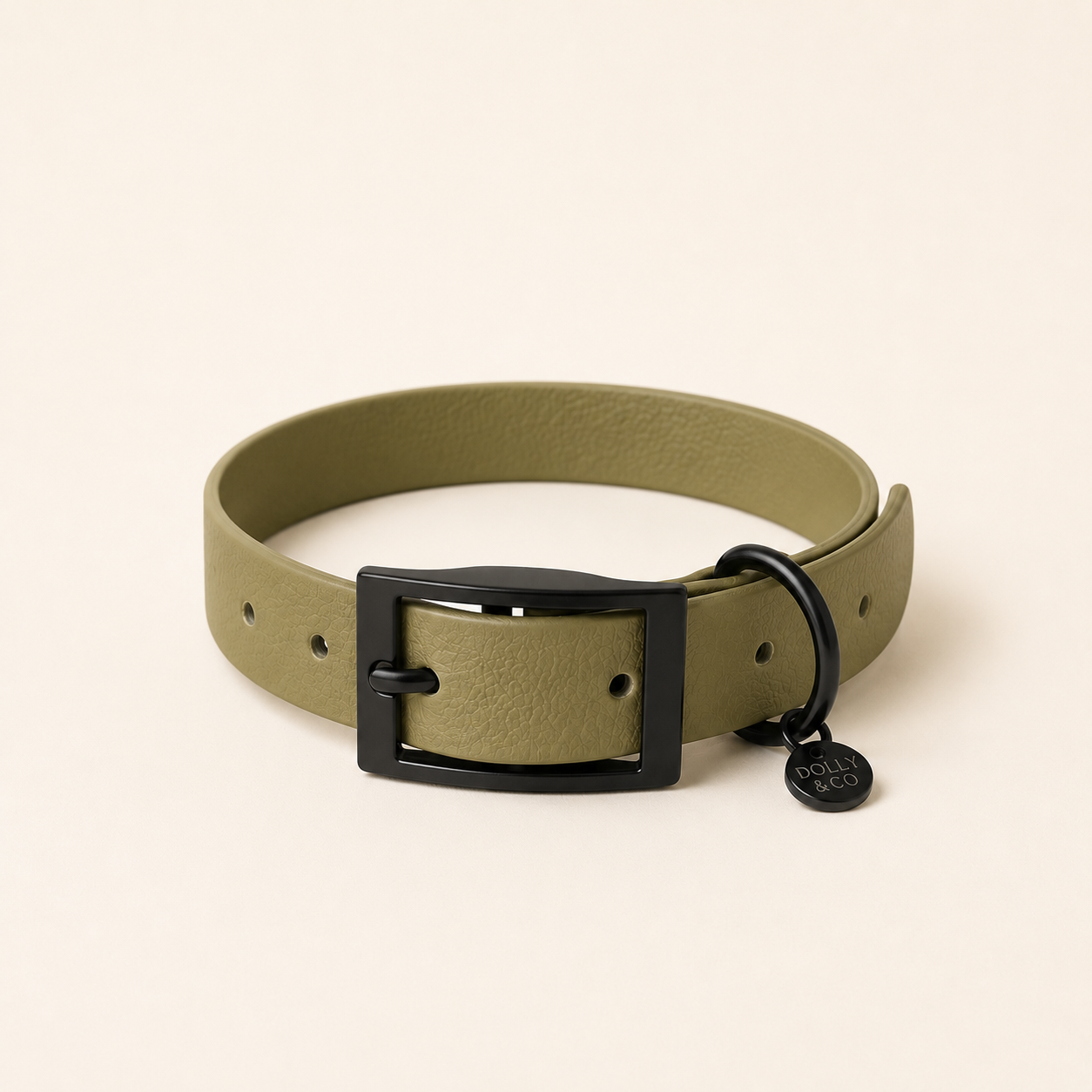 Olive Dog Collar