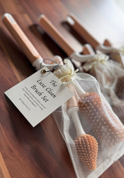 The Luxe Clean Brush Set