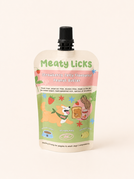 Meaty Licks Strawberry Jelly