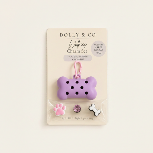 Walkie’s Charm Set Poo Bag Holder