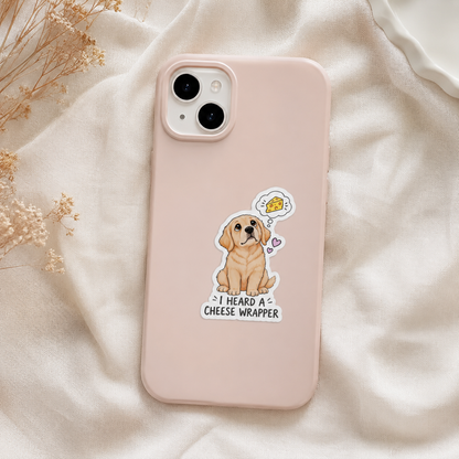 Dog Attitude Stickers lifestyle product photo by Dolly & Co