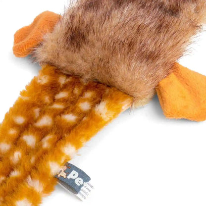 Petface Multi-Squeak Pheasant Plush Dog Toy
