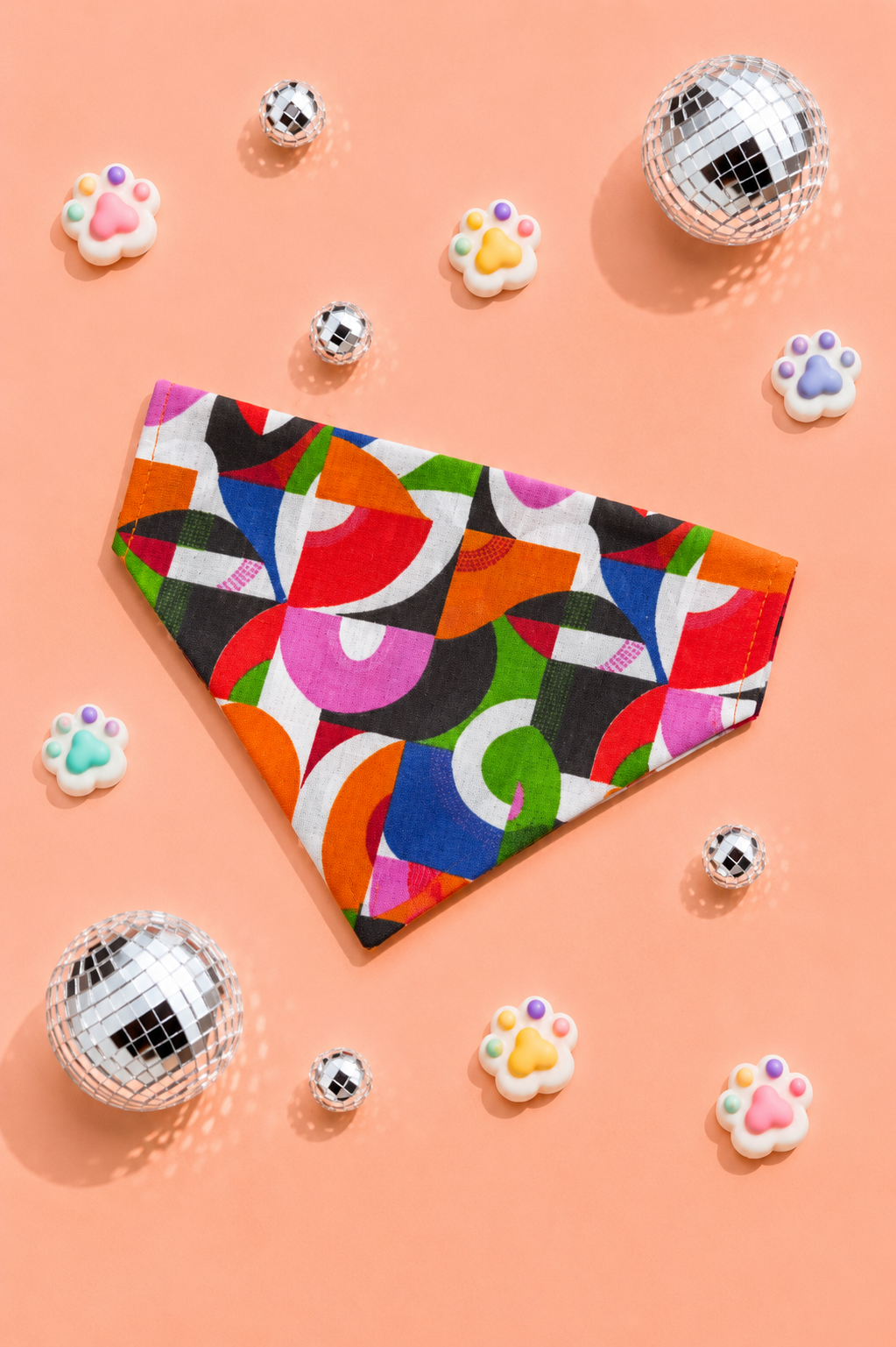 Retro Blocks Bandana