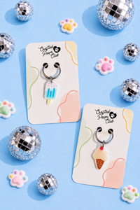 Ice Cream Collar Charms