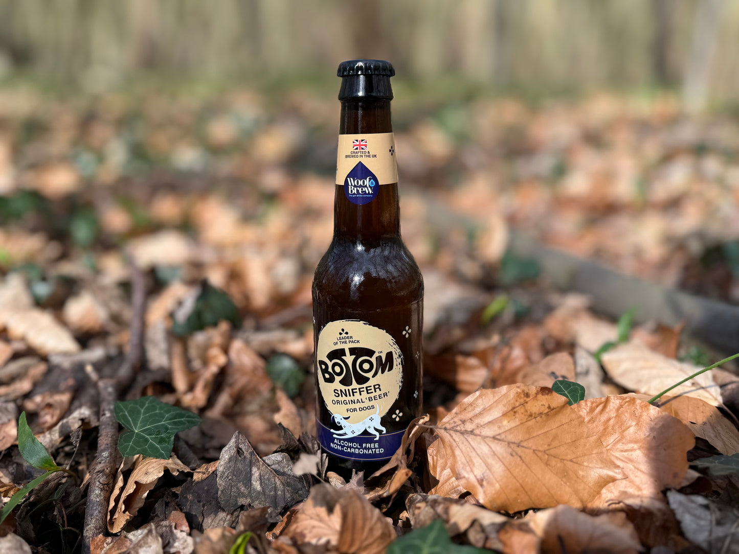 Woof & Brew Bottom Sniffer Dog 'Beer'