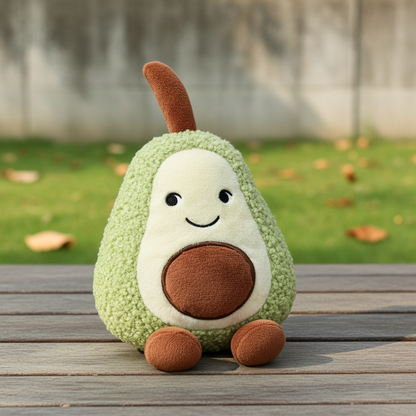 Avocado Plush Dog Toy
