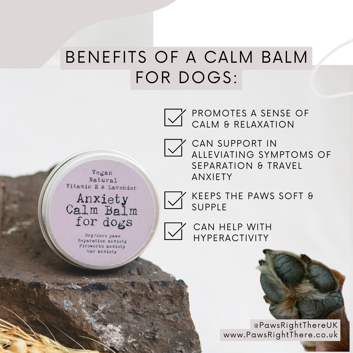 Calming Paw Balm