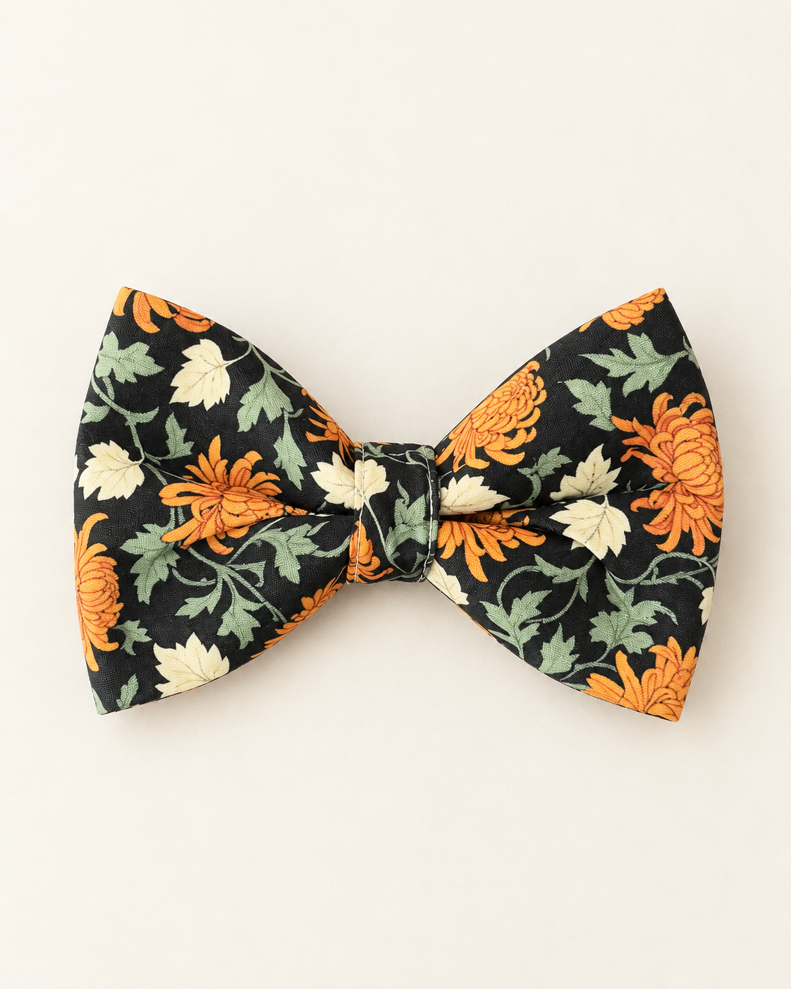 Autumn chrysanthemum classic handmade dog bow