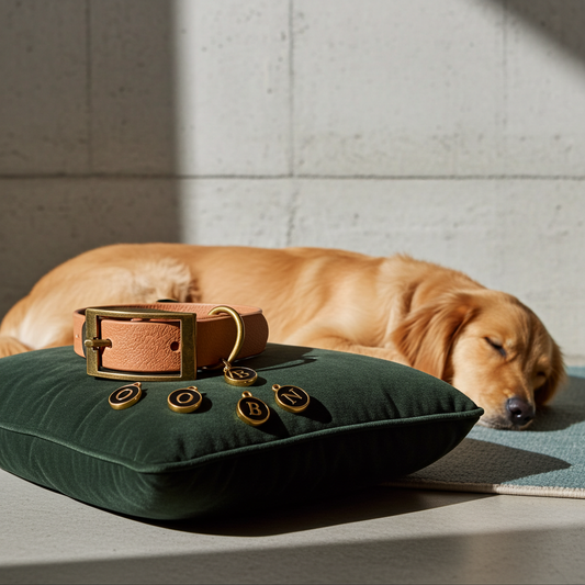 Add-on Initial Dog Charm