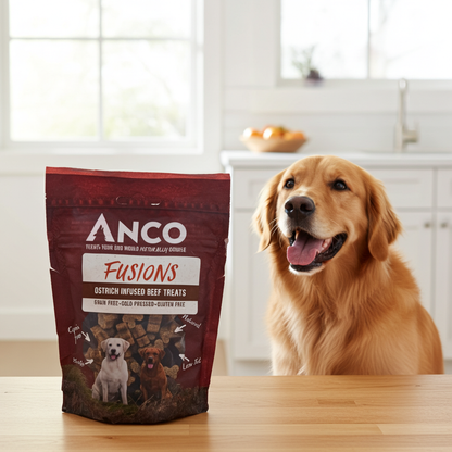 Ostrich Infused Beef Dog Treats
